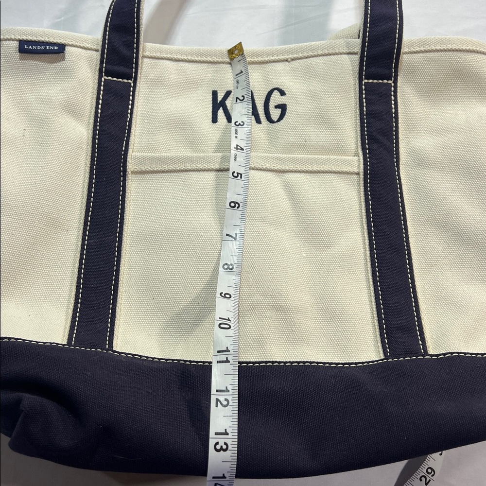Lands End canvas tote bag - Picture 6 of 8